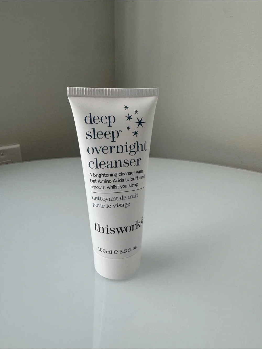 Deep Sleep White & Black Overnight Cleanser 100 mL 3.3 fl oz sealed